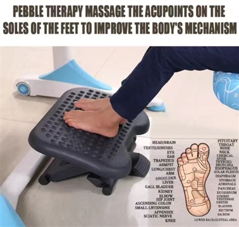 GLTY SALE Ergonomic Foot Rest Adjustable Ergonomic Under Desk Foot ...