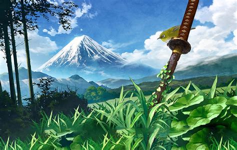 Anime Landscape . Аниме, 1900 X 1200 Mountain HD wallpaper | Pxfuel