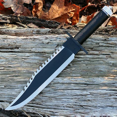 Custom Handmade Hunting Knife Rambo First Blood Part II. Comes - Etsy