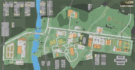 Custom Map Escape From Tarkov - Vector U S Map