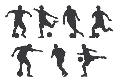 Football Silhouette Vector Art, Icons, and Graphics for Free Download