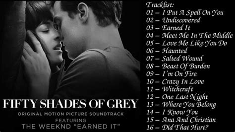 Fifty Shades of Grey (Full Album) (Soundtrack) | Fifty shades of grey ...