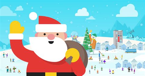 Use Google Santa Tracker to follow Santa Claus on Google Maps as he ...