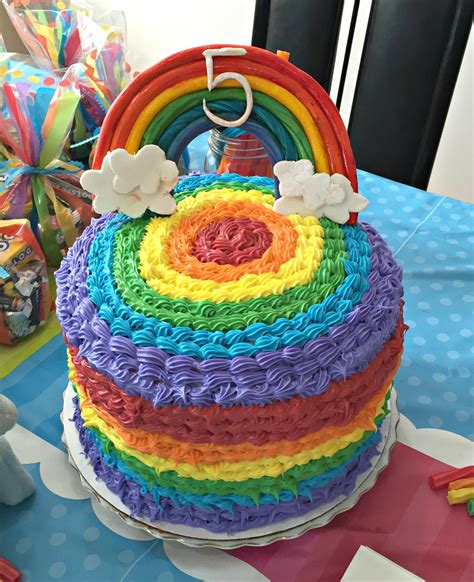 Delicious Rainbow Birthday Cake – Easy Recipes To Make at Home