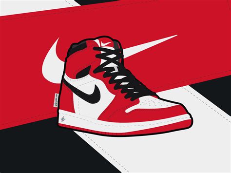 Jordan 1 Chicago by Yann Biaud on Dribbble