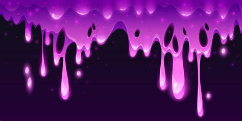 Pink slime dripping, liquid goo or mucus texture 13699213 Vector Art at ...