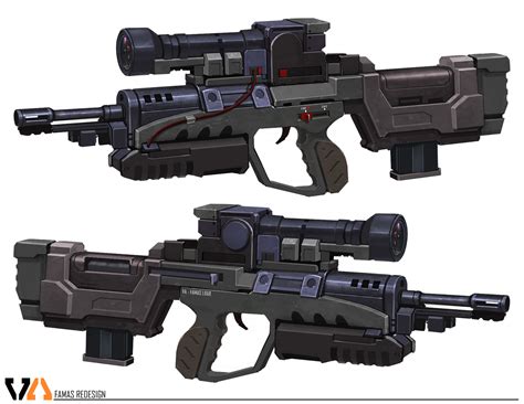 Vulcan Armouries: Famas redesign