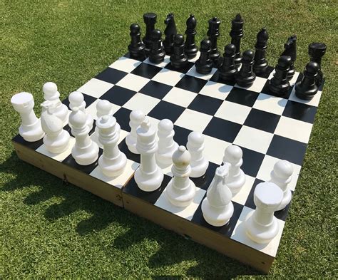 Giant Outdoor Chess Set