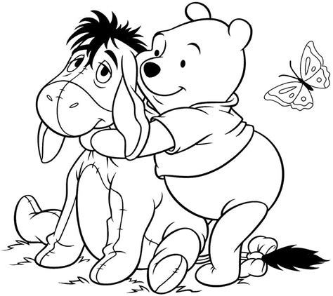 Eeyore Coloring Pages at GetDrawings | Free download