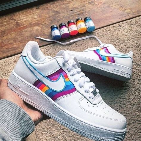 CUSTOMS NIKE AF1 | Nike air shoes, Nike shoes air force, Custom shoes diy