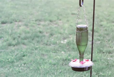 12 DIY Hummingbird Feeder Ideas