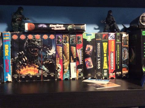 My Godzilla VHS collection. : r/GODZILLA