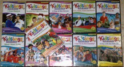 PBS KIDSONGS Set of 11 DVD 110-Songs Authentic Sealed!