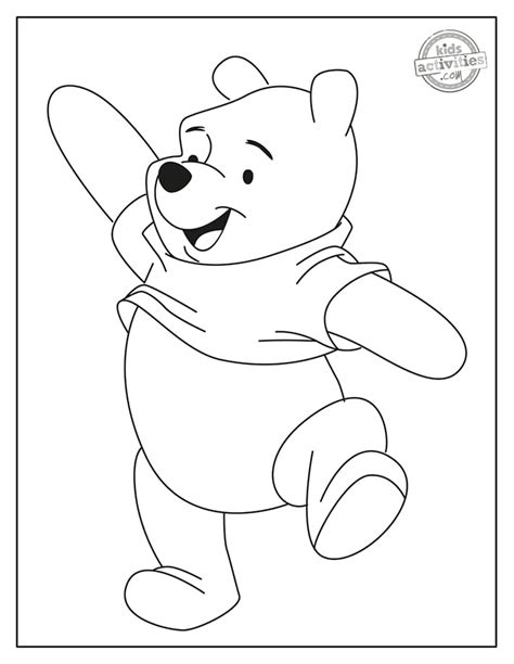 Sweetest Ever Winnie the Pooh Coloring Pages | Kids Activities Blog