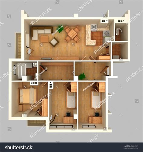 Floor Plan With Perspective - floorplans.click