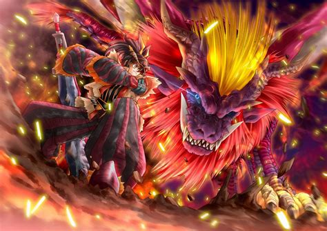 Teostra Monster Hunter Art, Creatures, Fan Art, Awesome, Frontier, Kool ...