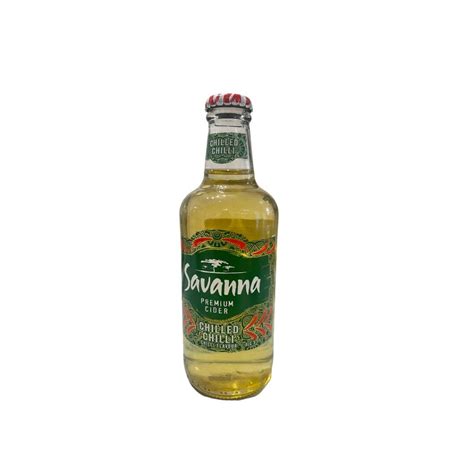 Savanna Cider 330ml Chilled Chilli - Afromarket