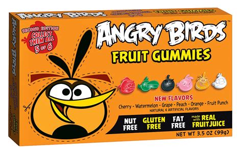 Angry Birds 2nd Edition Orange Birds Fruit Gummies - Shop Candy at H-E-B