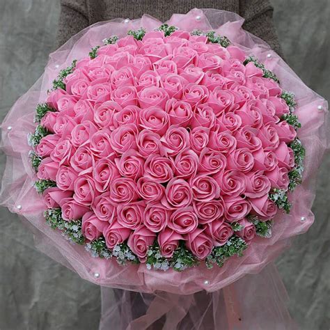 Artificial Flowers Large Bouquet 99 Roses - Artificial Flowers Store