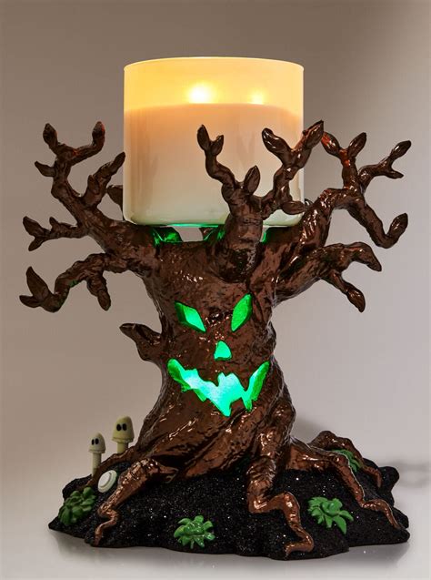 Bath and Body Works halloween Monster Tree candle holder - munimoro.gob.pe