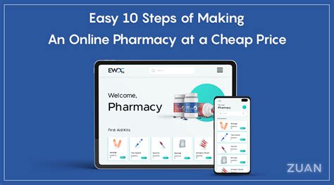 Easy 10 steps of making an online pharmacy at a cheap price