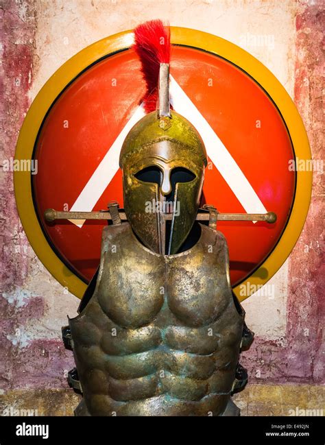 Spartan armor hi-res stock photography and images - Alamy