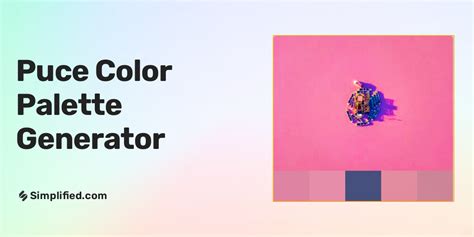 Generate puce color palette in seconds