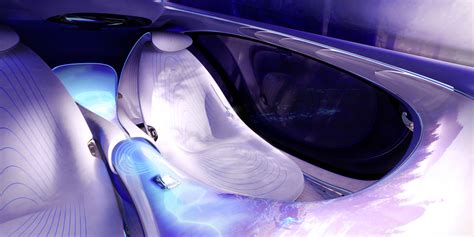 Mercedes-Benz Vision AVTR Concept Interior Design Render - Car Body Design