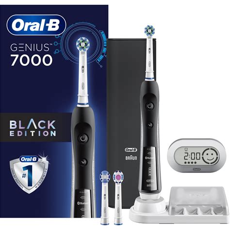 Electric Toothbrush, Oral-B Pro 7000 SmartSeries Black Electronic Power ...