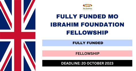 Fully Funded Mo Ibrahim Foundation Fellowship 2024 - FlashLearners