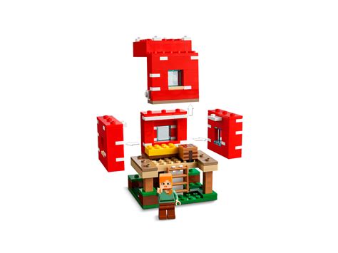 LEGO 21179 Minecraft The Mushroom House – Pierre Stationery ...