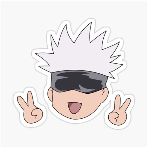 "Jujutsu Kaisen Satoru Gojo Chibi" Sticker for Sale by animebig | Redbubble