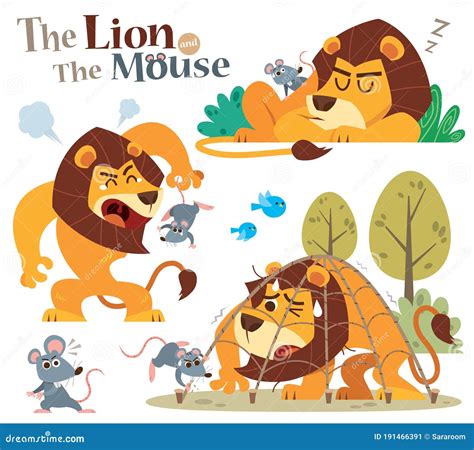 Lion And The Mouse Fable