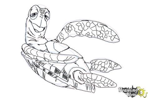 Finding Nemo Sea Turtle Coloring Pages