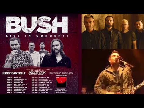 Bush Tour 2023 w/ Jerry Cantrell, Candlebox and Silversun Pickups ...