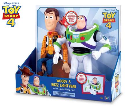 Toy Story 4 Woody & Buzz Lightyear Action Figures Buddy Pack | Catch.com.au