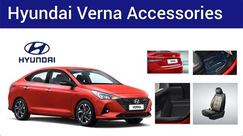 hyundai verna accessories with price - YouTube