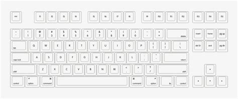 Wasd Keyboards Wasd V - Wasd Keyboard Layout - Free Transparent PNG ...