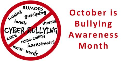 National Bullying Prevention and Awareness Month 2014 - Sue Scheff Blog