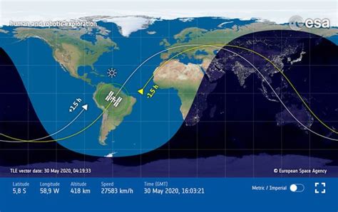 SpaceX tracker: How to see the Crew Dragon and ISS after historic NASA ...