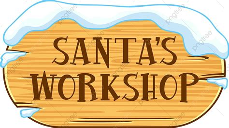 Free Clipart Santas Workshop