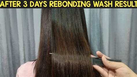 After 3 Days Rebonding Wash Result | TUTORIAL BY AISHABUTT - YouTube