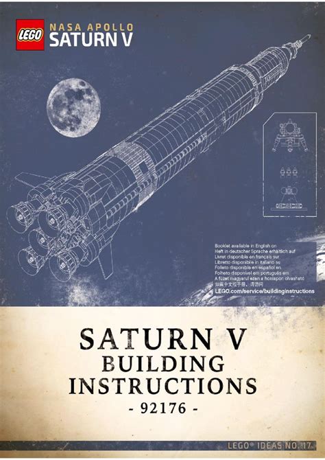 92176 NASA Apollo Saturn V - LEGO instructions and catalogs library