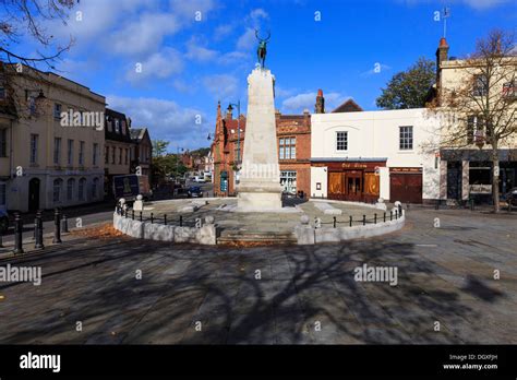 hertford county town centre hertfordshire england uk Stock Photo - Alamy