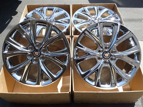 New 20" oem Cadillac XT5 SRX factory wheels 20 inch chrome rims for ...