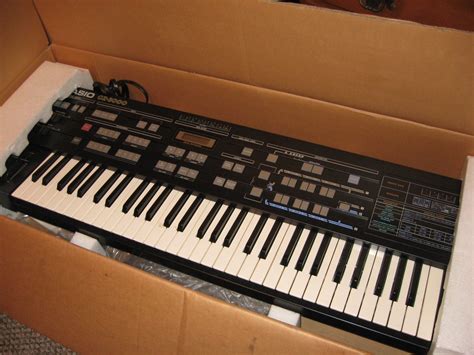 Vintage Casio CZ-3000 Synthesizer Keyboard Synthesizer korg roland ...