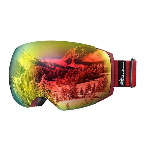 Ski Goggles PRO // Crimson - Outdoor Master - Touch of Modern