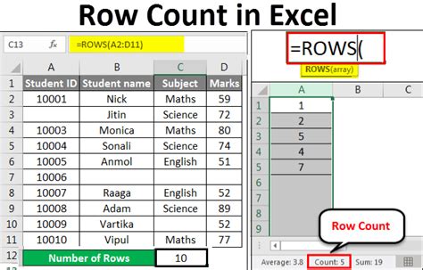 excel row count – excel count number of cells with data – TURJN