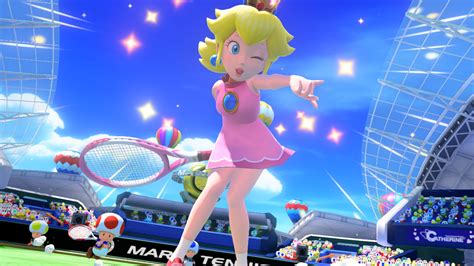 Sexy Peach Mario Tennis Ultra Smash Gameplay Screenshot Peachys Got It ...