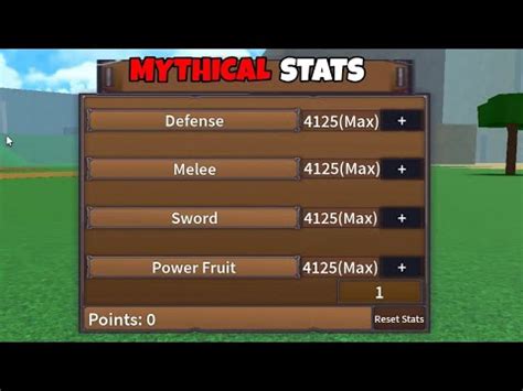 Mythical Stats Build | King Legacy | true sphere สาขา - HỖ TRỢ SINH VIÊN